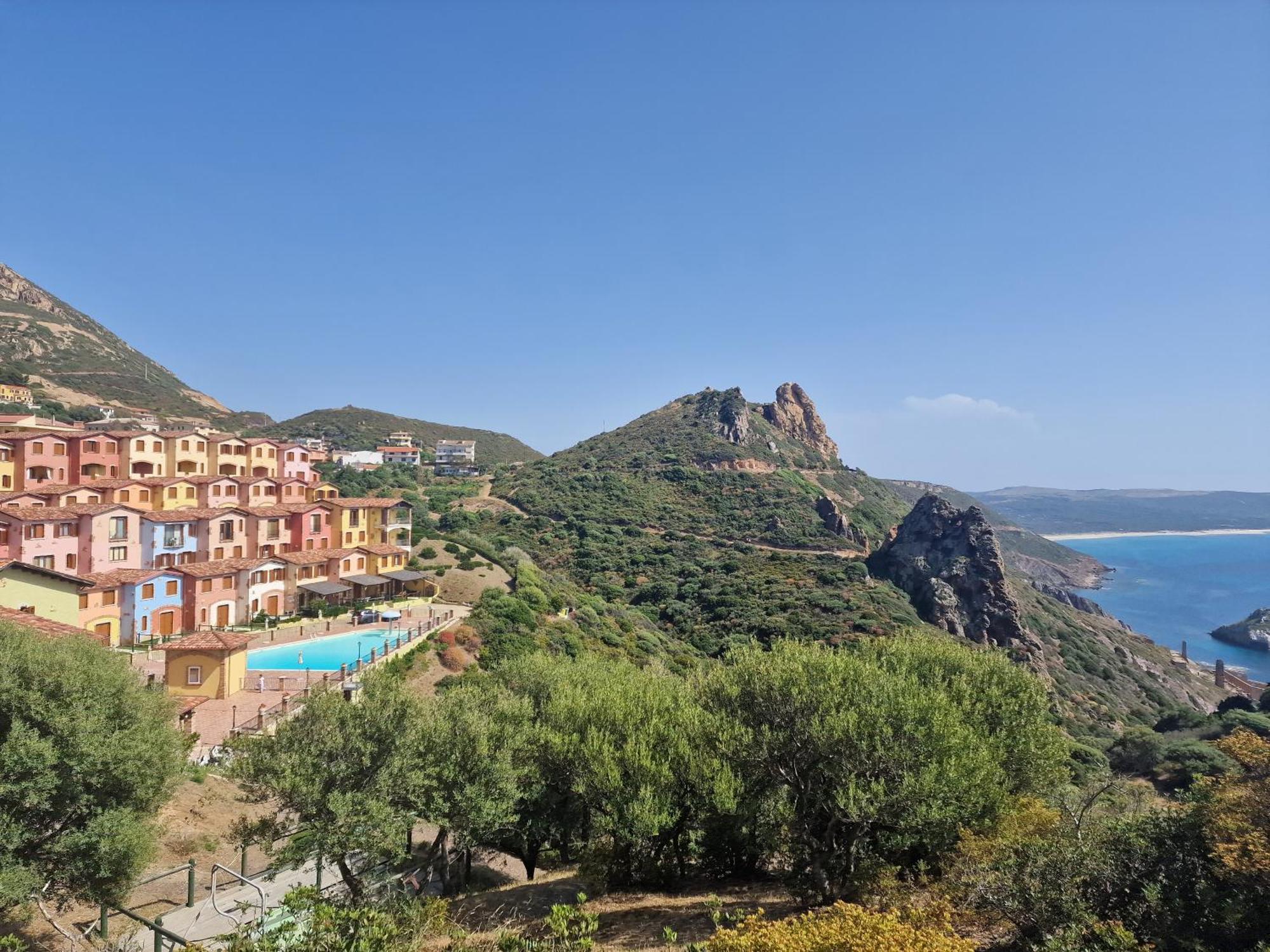 Villa La Perla E Le Conchiglie Tanca Piras Vista Mare Nebida Exterior foto